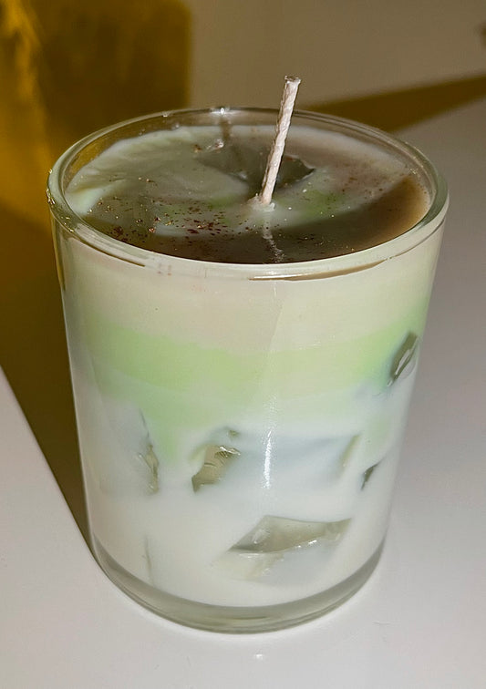 Brown Sugar Cinnamon Iced Matcha