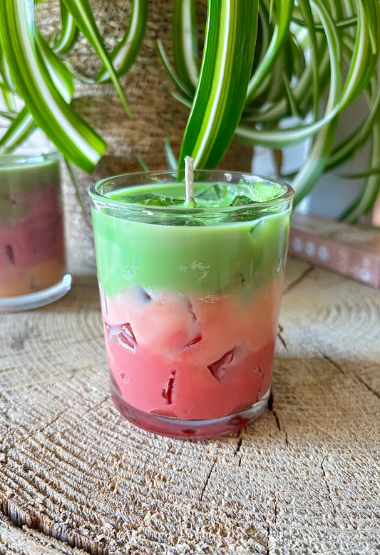 Strawberry Banana Matcha